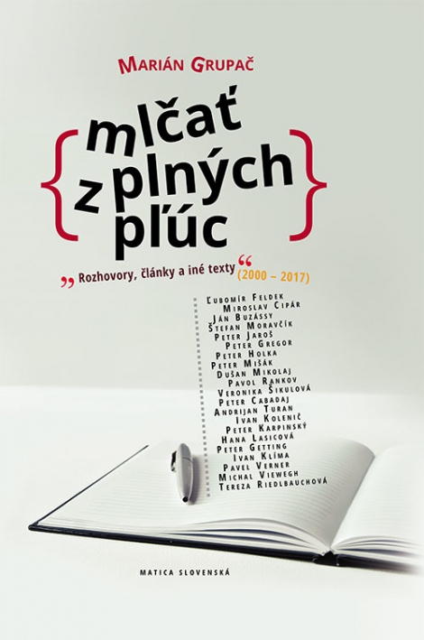 Mlčať z plných pľúc - Rozhovory, články a iné texty