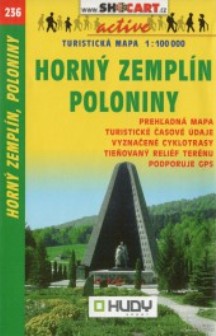 Horný Zemplín, Poloniny 1:100 000 - Turistická mapa SHOCart 236