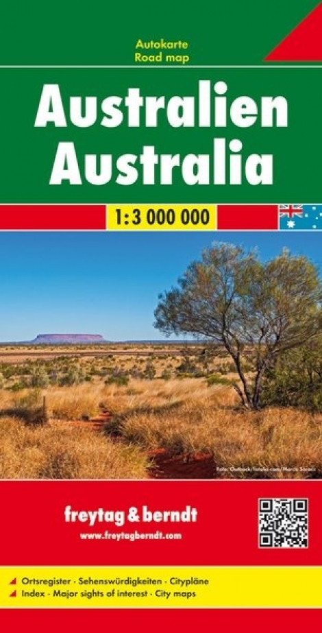 Austrália / plán 1:3 000 000 AK 187 - 