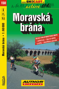 Moravská brána 1:60 000 - Cykloturistická mapa SHOCart 150