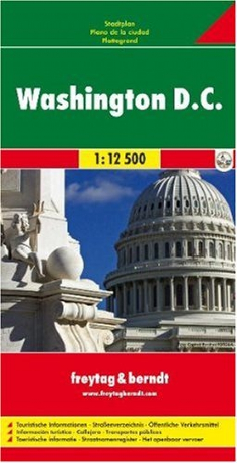 Plán města Washington D.C. 1:12 500 - 