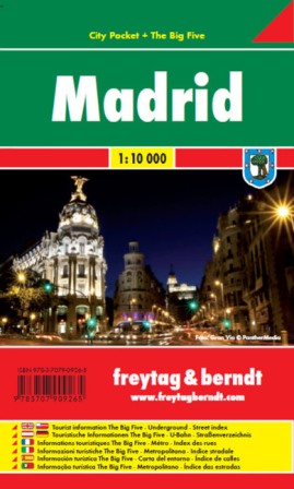 Madrid / city plan 1:10 000 - 