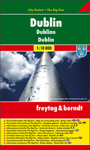 Dublin / city plan 1:10 000 - 