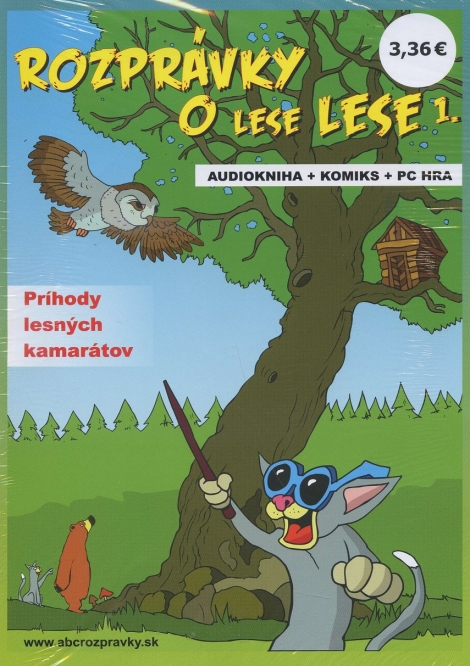 Rozprávky o lese Lese 1 - audiokniha + komiks + PC hra