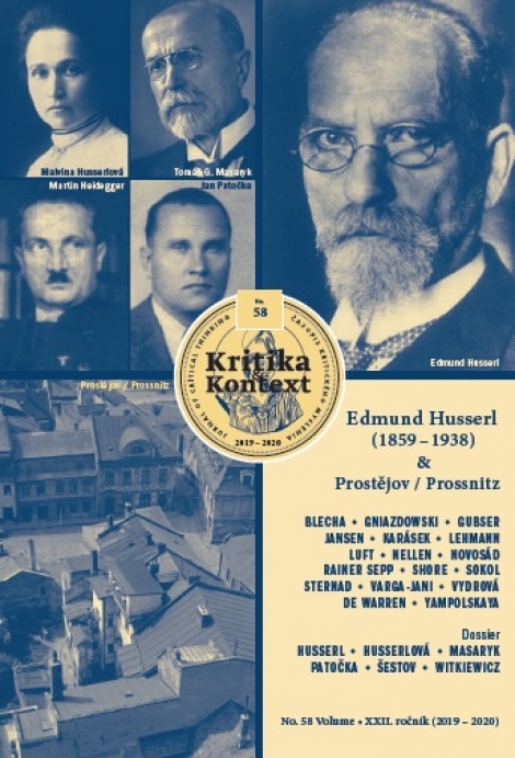 Kritika & Kontext (č. 58) - Edmund Husserl (1859-1938) & Prostějov/ Prossnitz