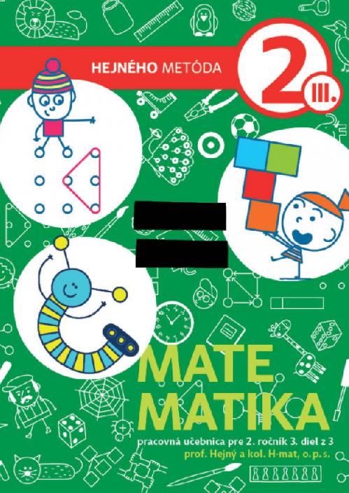 Matematika 2 - Pracovná učebnica III. diel - Milan Hejný, Kolektív H-mat