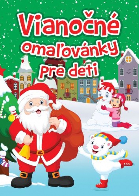 Vianočné omaľovánky pre deti - 