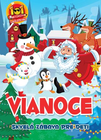 Vianoce - 101 aktivity s nálepkami - Skvelá zábava pre deti