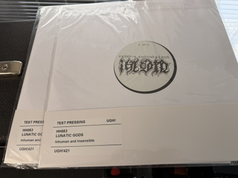 Lunatic Gods - Inhuman and Insensible (LP) - Test Press