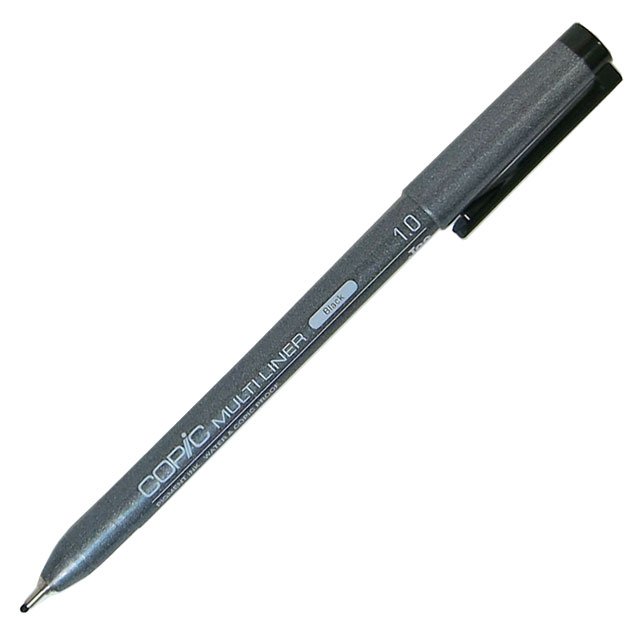 COPIC Multiliner černý 1,0mm