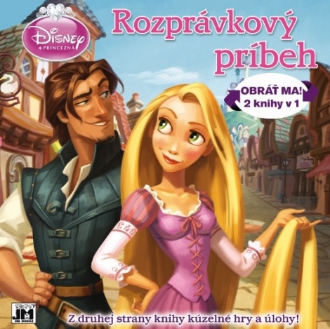 Rozprávkový príbeh / Kúzelné hry a úlohy - Princezná - Obráť ma! 2 knihy v 1