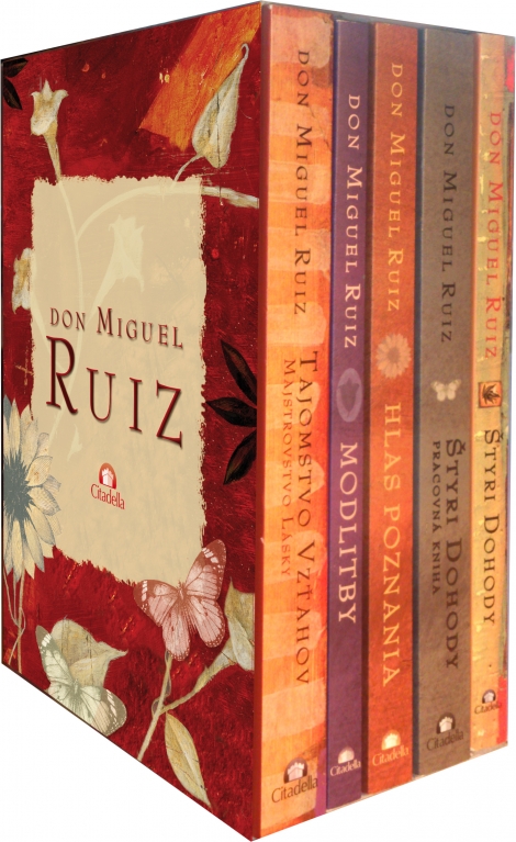 Miguel Ruiz - komplet - 5 kníh múdrosti starých Toltékov