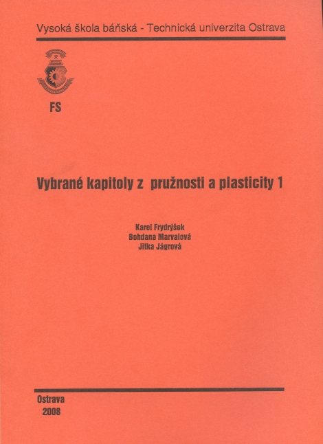 Vybrané kapitoly z pružnosti a plasticity 1 - 