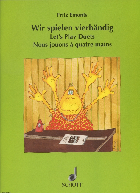 Wir spielen vierhandig / Let´s Play Duets - Fritz Emonts