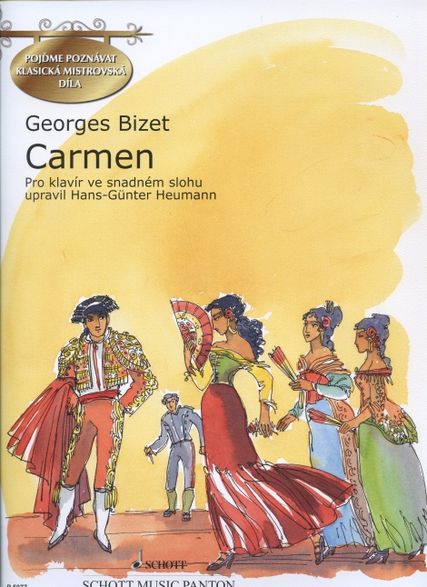 Carmen - pro klavír ve snadném slohu upravil Hans-Gunter Heumann