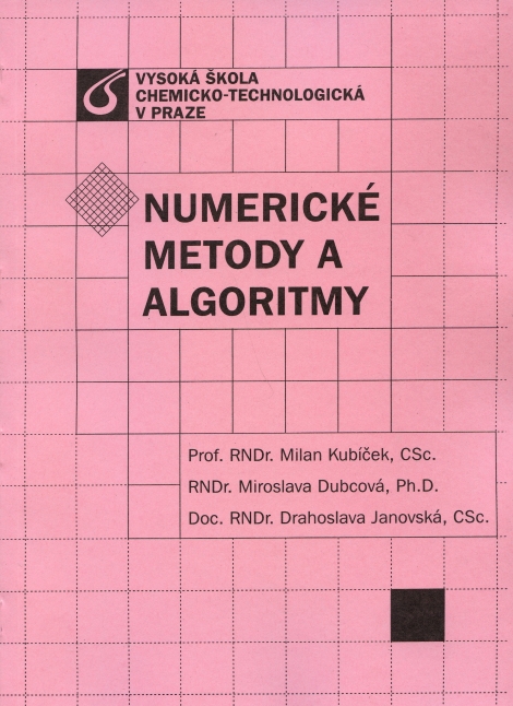 Numerické metody a algoritmy - 