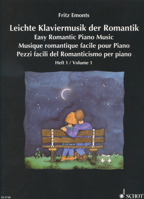 Leichte Klaviermusik der Romantik / Easy Romantic Piano Music - Heft 1 / Volume 1