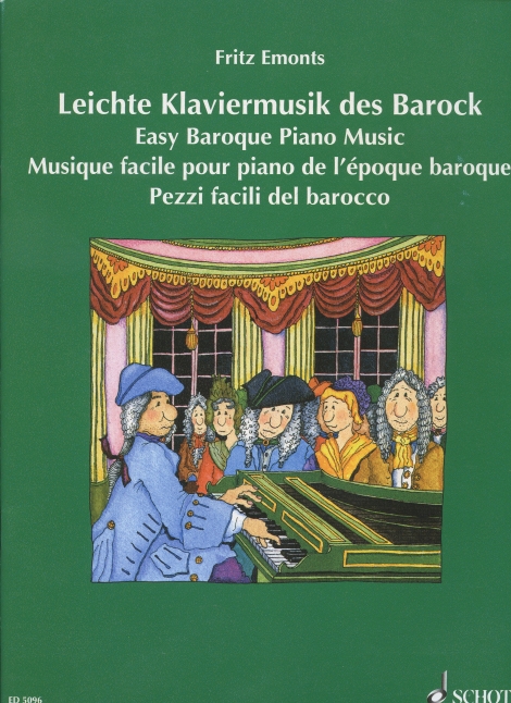 Leichte Klaviermusik des Barock/Easy Baroque Piano Music - 
