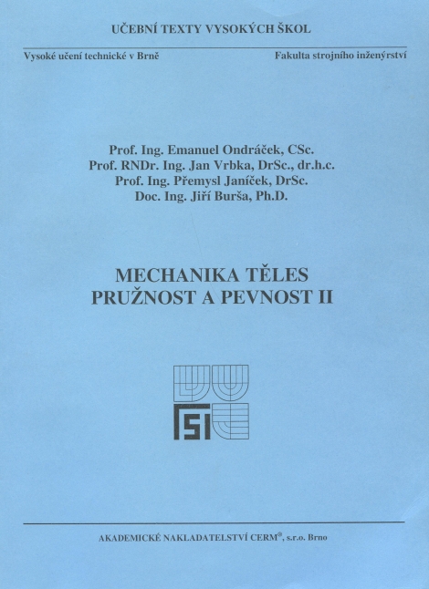 Mechanika těles - Pružnost a pevnost II. - 