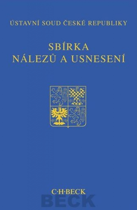 Sbírka nálezů a usnesení ÚS ČR, sv. 65 (bez CD) - 