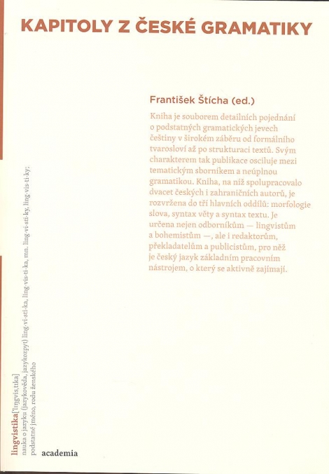 Kapitoly z české gramatiky - 