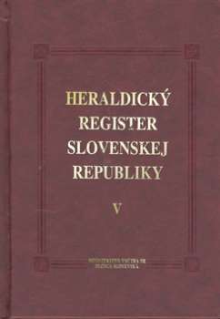 Heraldický register Slovenskej republiky V - 