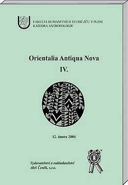 Orientalia Antiqua Nova lV. - 