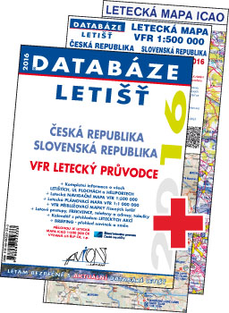 Databáze letišť 2016 - Česká a Slovenská republika / VFR letecký průvodce