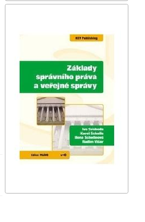 Základy správního práva a veřejné správy - 
