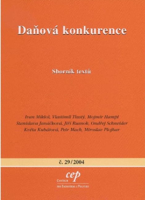 Daňová konkurence - Sborník textů
