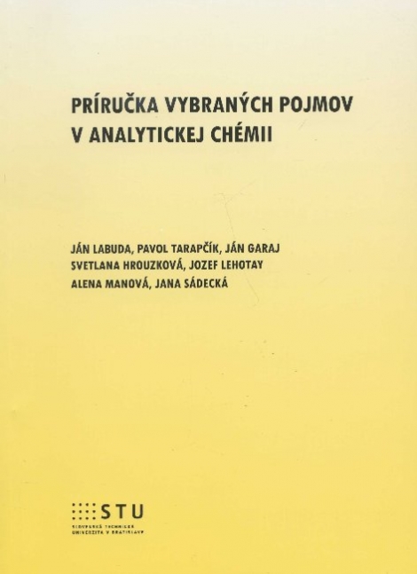Príručka vybraných pojmov v analytickej chémii - 