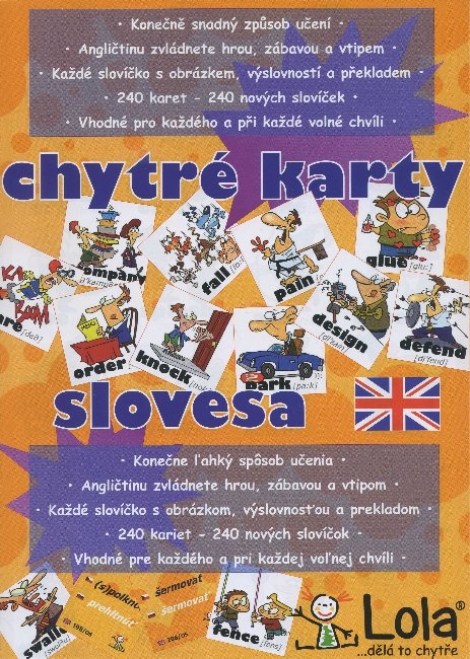 Chytré karty: Angličtina slovesa