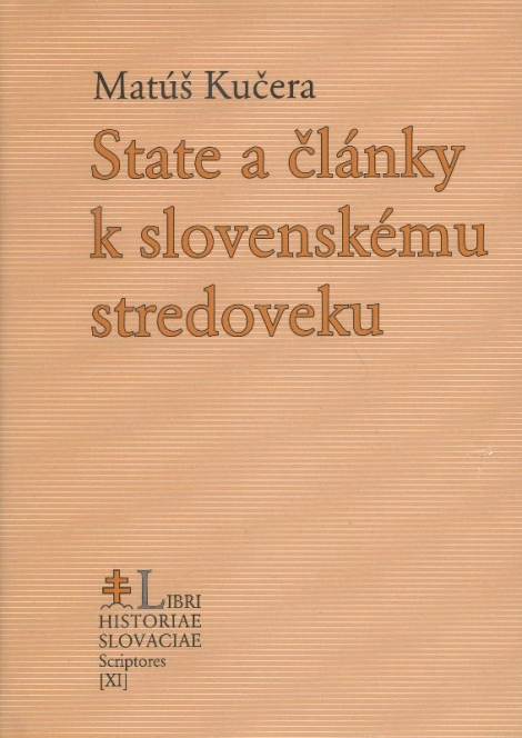 State a články k slovenskému stredoveku - 