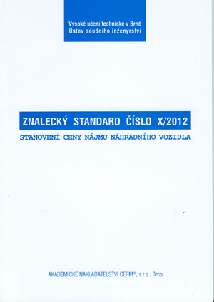 Znalecký standard č. X/2012 - 