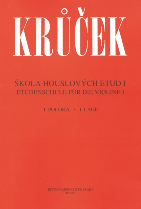 Škola houslových etud I - I. poloha