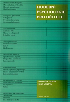 Hudební psychologie pro učitele - 
