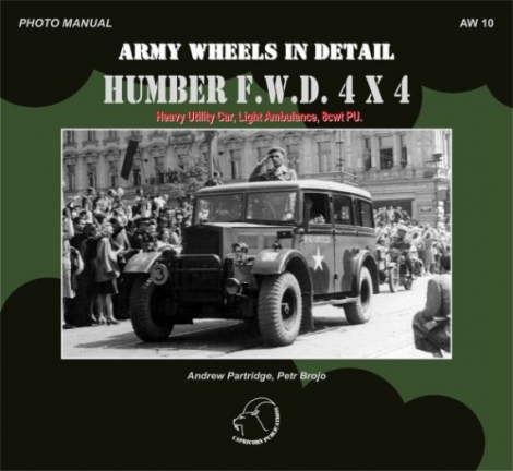 AW 10 - Humber F.W.D. 4x4 - Heavy Utility Car, Light Ambulance, Bcwt PU.