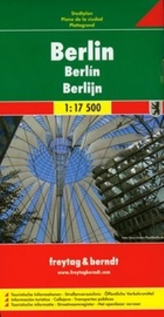 Plán města Berlín 1:17 500 - 