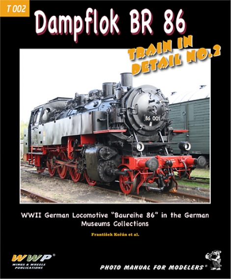 Dampflok BR 86 Train In Detail NO.2 - 
