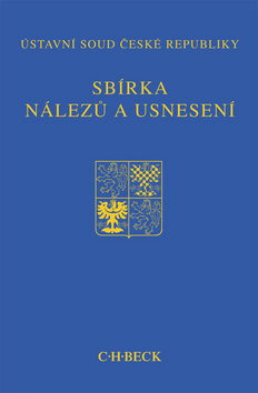 Sbírka nálezů a usnesení ÚS ČR, svazek 66 (vč. CD) - Ústavní soud ČR