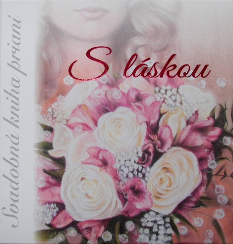 Svadobná kniha prianí „S láskou“ - 