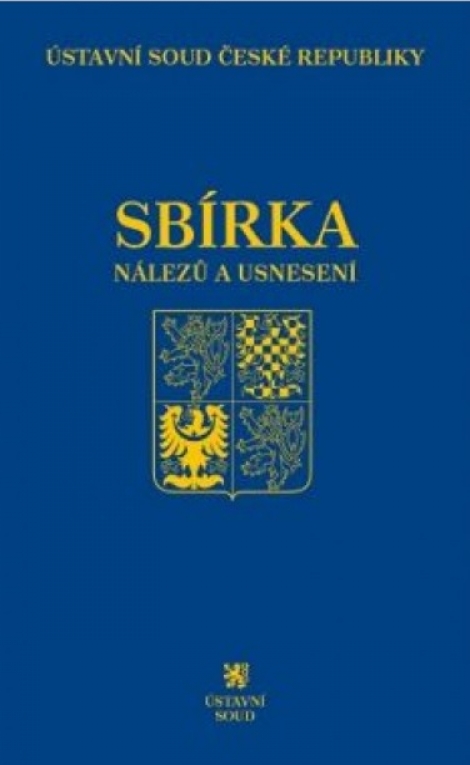 Sbírka nálezů a usnesení ÚS ČR, svazek 78 (vč. CD) - 