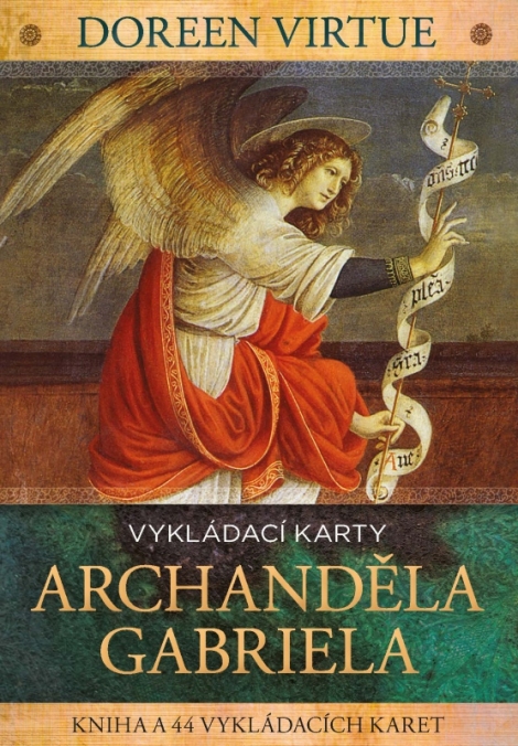 Vykládací karty archanděla Gabriela - kniha a 44 vykládacích karet