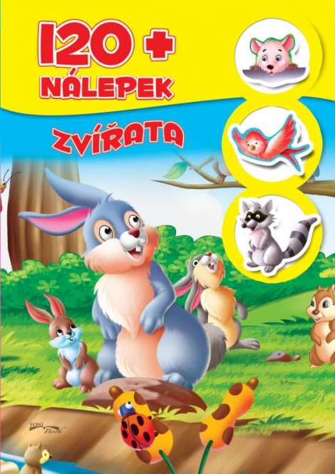 120+ nálepek - Zvířata - 120+ nálepek