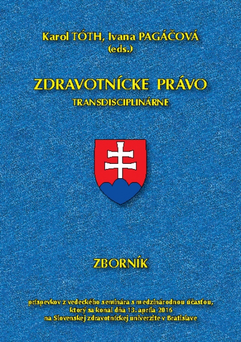 Zdravotnícke právo transdisciplinárne - Zborník