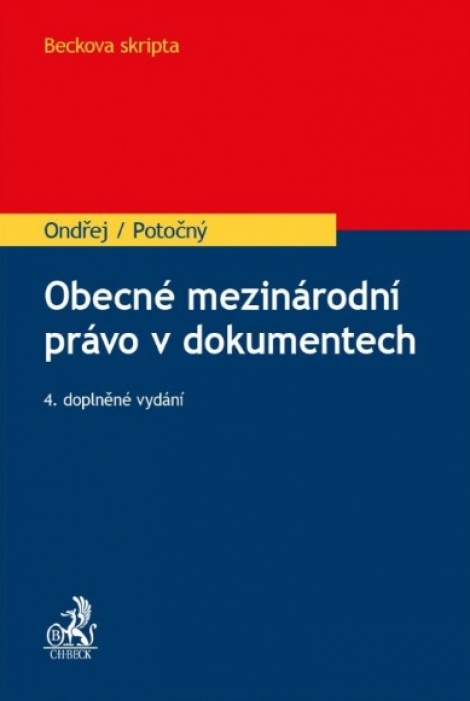 Obecné mezinárodní právo v dokumentech, 4., doplněné vydání - 