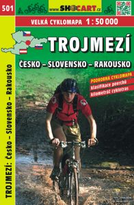 Trojmezí CZ-SK-A cyklomapa 1:50 000 - Turistická mapa SHOCart 501