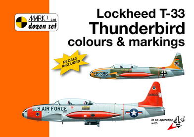 Lockheed T-33 Thunderbird - Colours and Markings 1/72