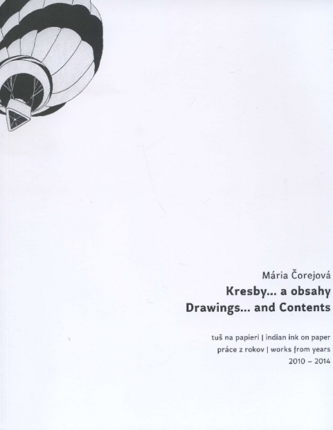 Kresby... a obsahy / Drawings... and Contents - tuš na papieri/indian ink on papaer, práce z rokov/works from years 2010-2014