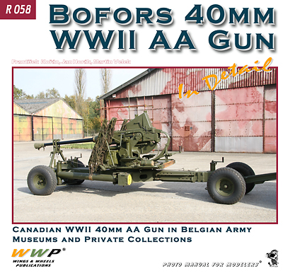 Bofors 40mm WW II. AA gun - 